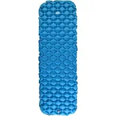 Spokey AIR BED Aufblasbare Matratze mit Tasche, 190 x 56 x 5 cm, R-Wert 2,5, blau