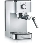 Graef ES400, Espressomaschine, 1,25 l, Gemahlener Kaffee, 1400 W, Edelstahl
