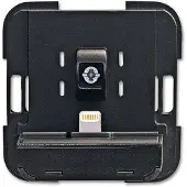 Busch-Jaeger Bedienelement USB sw mt Schraubbef m.Aufdr