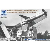Bronco German Rheinmetall'Rheintochter R-2 anti-aircraft missiles a.launcher