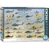 Eurographics Militär-Hubschrauber Puzzle XL 500 Teile