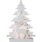 Star Trading LED Lichtszene Grandy Weihnachtsbaum in Weiß 0,45W