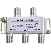 Astro HFT 4, Kabelsplitter, 5 - 1218 MHz, Silber, Weiblich, 7,3 dB, 1 Stück(e)