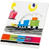 Creativ Company 22120, Kunstdruckpapierblock, 50 Blätter