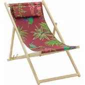 Madison Strandstuhl 'Celeste', rot