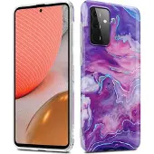 Cadorabo IMD TPU Bunter Marmor Cover