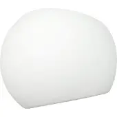 Licht-Erlebnisse Gips Wandleuchte Weiß bemalbar rund Kugel E27 Wandlampe Up Down Licht Wohnzimmer Flur Schlafzimmer