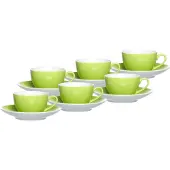Ritzenhoff & Breker Kaffeetassen mit Untertassen Doppio