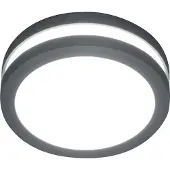 Elstead Lighting Elstead Ano LED Außen-Wandleuchte GX53 14cm rund Graphit IP54
