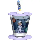 Leonardo Kindertrinkglas Avventura 215 ml, 3 Stück, Weltall