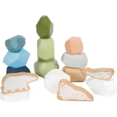Small Foot Balanciersteine aus Holz „Arctic“
