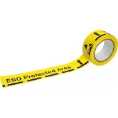 Weitech Bodenmarkierungsband "ESD Protected Area", ESD, 50 mm, 33 m