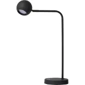 Lucide Wiederaufladbare Schreibtischlampe Comet Schwarz