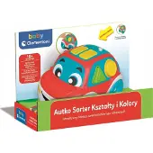 Clementoni Interaktives Auto mit Formen- und Farbensortierer (Polnisch & Englisch) 50808 1 St