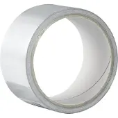 SCHULLER Aluminium Klebeband schwer entflammbar, Aluklebeband Profi 50 mm x 10 m