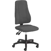 Prosedia Bürostuhl YOUNICO PLUS 3, Permanentkontakt, ohne Armlehnen, hohe 3D-Rückenlehne, anthrazit