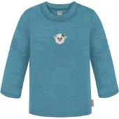 Normani 3er Pack Baby Merino Longsleeve „Taupo" - 9475