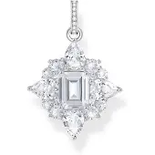 Thomas Sabo PE963-051-14 Kettenanhänger mit Weißen Steinen Silber