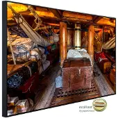 Papermoon Infrarotheizung »EcoHeat - Piratenschiff von innen«, Matt-Effekt - bunt