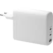 dbramante1928 re-charge - EU Wandladegerät- USB-C 140W+100W+18W-W, Drinnen, AC, Weiß
