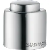 WMF Flaschenverschluss "Clever & More", (1 tlg.), Cromargan Edelstahl Rostfrei 18/10, luftdicht, auslaufsicher