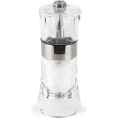 Peugeot Salzmühle OSLO 14cm Acryl Transparent Stahlmahlwerk Gewürzmühle