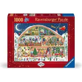 Ravensburger Erwachsenenpuzzle 1000 Teile - Die Weihnachtswerkstatt