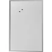 Herlitz Whiteboard Holzrahmen silber