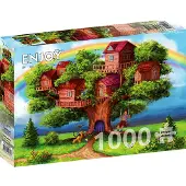 Enjoy Puzzle Puzzle mit 1000 Teilen Enjoy – Baumhäuser