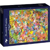 Bluebird Puzzle Legespiel Garden Party - 1500 Teile bunt