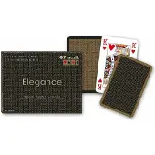 Piatnik Spielkarten Elegance - Double Deck s Kartenspiel Set