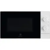 Electrolux EMZ421MMW, Arbeitsplatte, Kombi-Mikrowelle, 21 l, 800 W, Drehregler, Weiß
