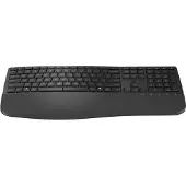 HP 685 Comfort Dual-Mode-Tastatur, QWERTY, Volle Größe (100%), Kabellos, RF Wireless + Bluetooth, Membran Key Switch, QWERTY, Schwarz