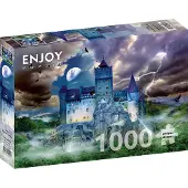 Enjoy Puzzle Draculas Schloss 1000 Teile Horror
