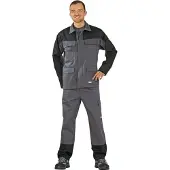 Planam Schweisserschutz-Bundjacke Weld Shield Grösse 52 grau/schwarz