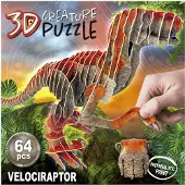 Educa 3d Velociraptor Dinosaurier Puzzle