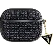 GUESS Rhinestone Triangle Charm Guaphdgtpk Hülle Für Airpods Pro - Schwarz