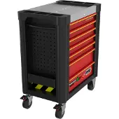 Ks Tools PERFORMANCEplus Werkstattwagen e10 mit 164 isolierten Werkzeugen für Hybrid- und Elektrofahrzeuge ( 117.6155 )