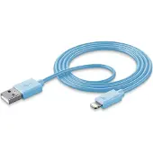 Cellularline Stylecolor Cable 100cm - Lightning, 1 m, Lightning, USB A, Blau, 52 g, 2000 mm