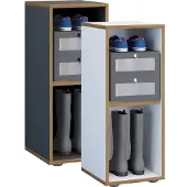 VCM Regal Bücher Ordner Aktenregal Salia 2f