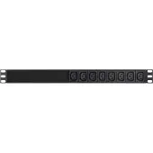 Aten 1U Basis-PDU mit Überspannungsschutz, Standard, 1U, Aluminium, Schwarz, 18 AC-Ausgänge, C13-Koppler