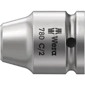 Wera 780 C/2-S, 1 Stück(e), Hexagonal, 25,4 / 2 mm (1 / 2"), 5/16", Edelstahl, 35 mm