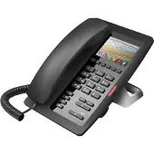 Fanvil H5W, IP-Telefon, Schwarz, Kabelgebundenes Mobilteil, Im Band, Außerhalb des Bandes, SIP-Info, 2 Zeilen, 8,89 cm (3.5")