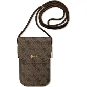 GUESS Pu Metal Script Logo Handyhülle 4g