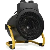 Tristar KA-5061 Industrielles Heizgerät, Industrielle Heizlüfter, 3000 W, Tragbar, 1500 W, 60 m³, Metall