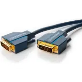 ClickTronic 2m DVI-D Connection, 2 m, DVI-D, DVI-D, Blau, Gold, 7,92 Gbit/s