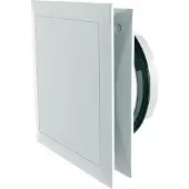 Helios DLV 125 Design-Lüftungsventil weiß, f. Ab- u. Zuluft, einstellbar