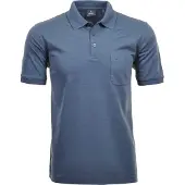 Ragman Basic Poloshirt Klassischer Look, Weiches Material mit leichtem Glanz, Vielseitig kombinierbar im Alltag