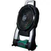 HiKOKI Akku-Ventilator UF18DSA LL0Z Mobiler 18 V Hybrid-Ventilator mit LED-Licht