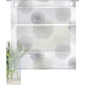 Home Wohnideen Magnetrollo Bambusoptik "Rawlins" 130 x 60 cm Stein